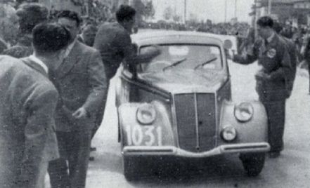 Giovanni Bracco i Umberto Maglioli – Lancia Aprilia.
